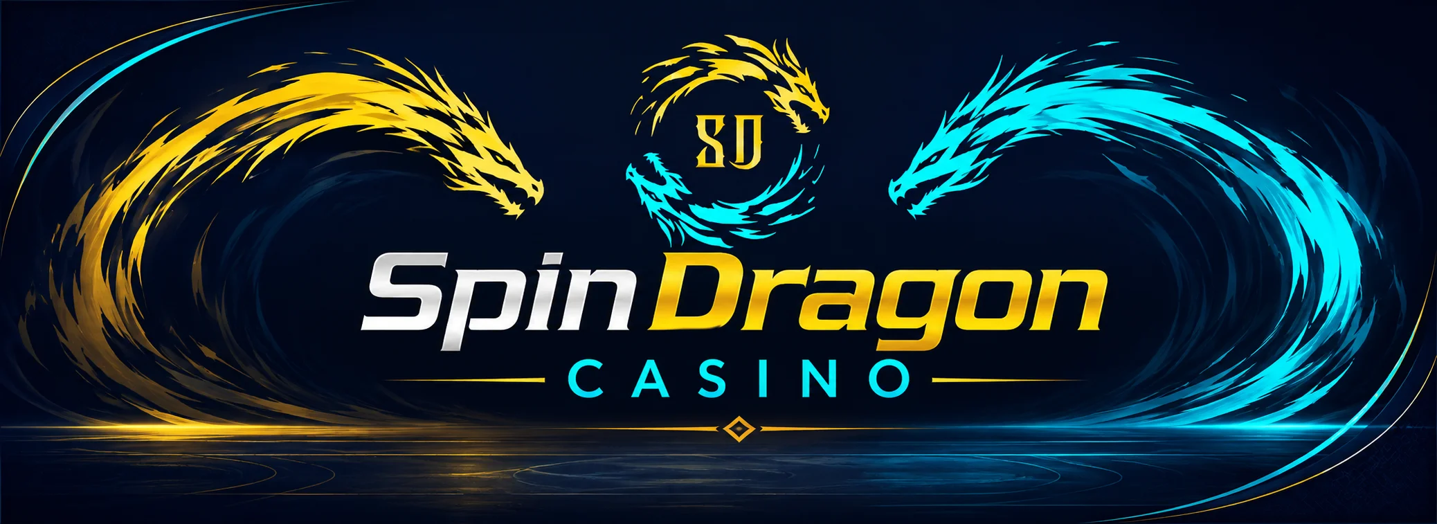 SpinDragon Casino welcome offer banner showing the €2,800 and 350 free spins pack